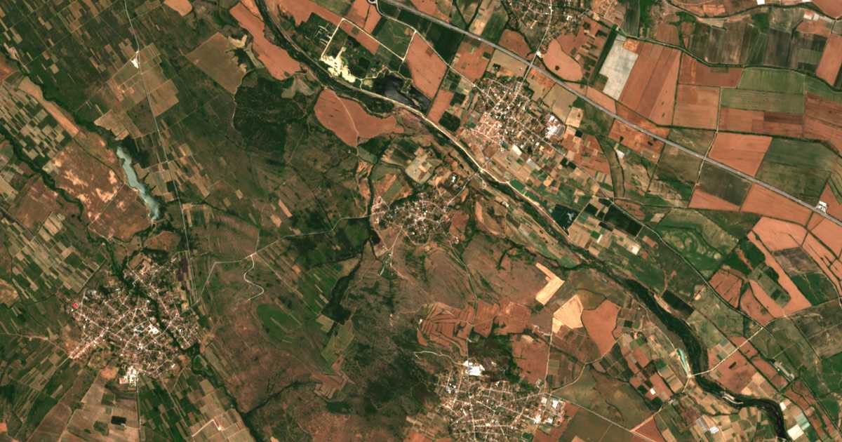 Carte satellite de Pamidovo