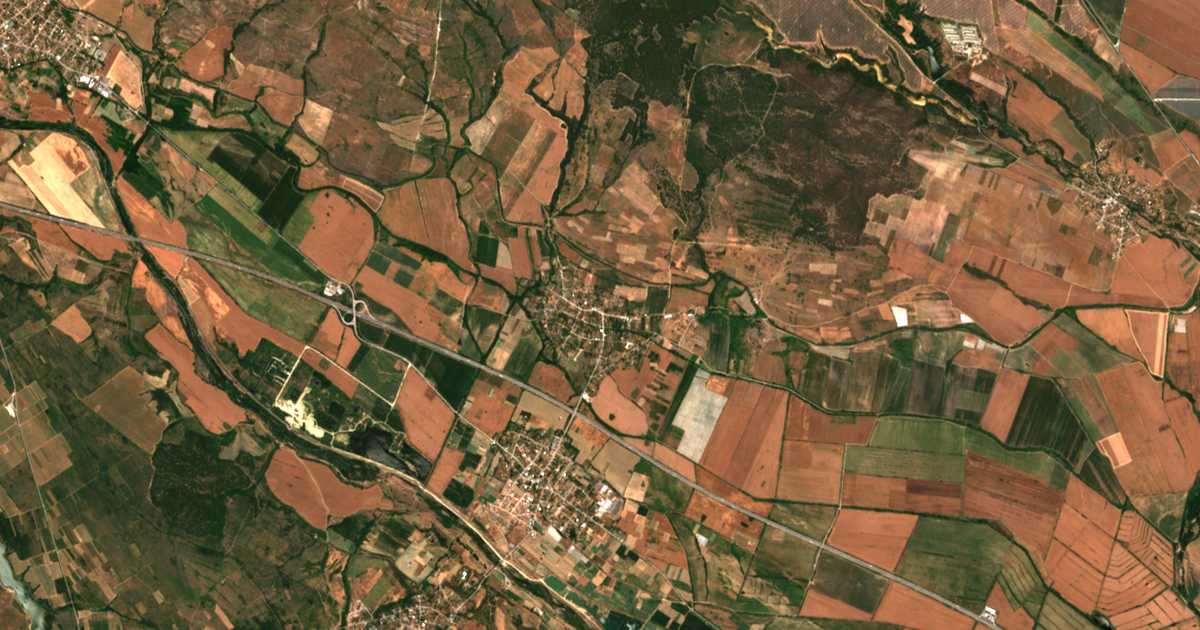 Carte satellite de Shtarkovo