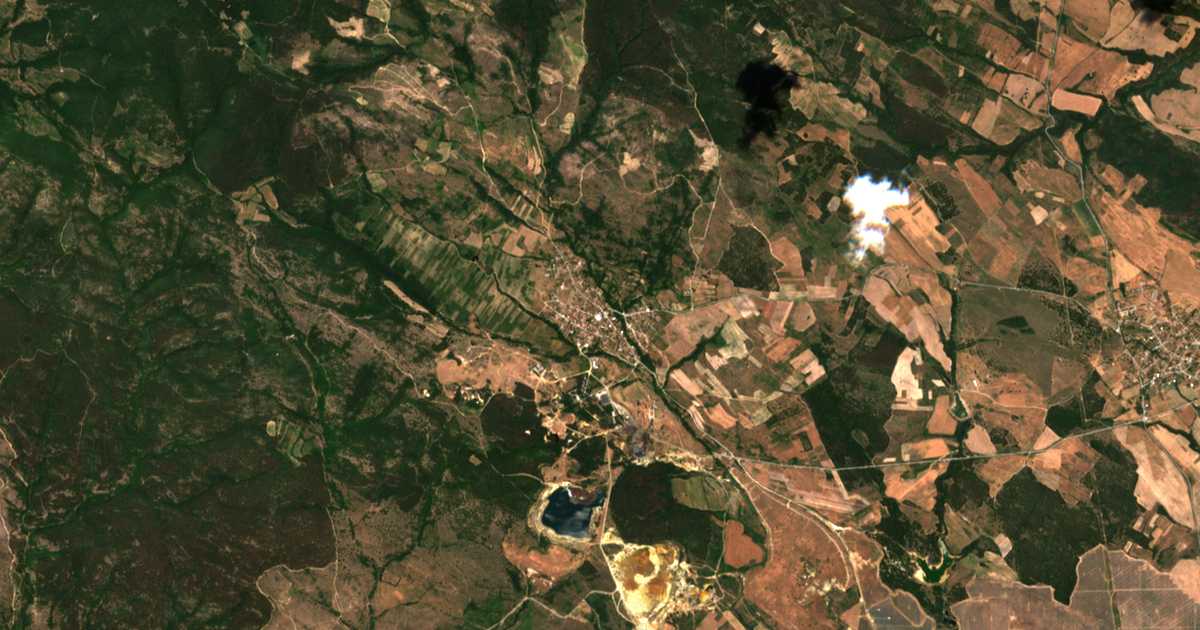Carte satellite de Elshitsa