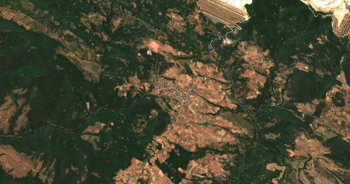 Carte satellite de Oborishte