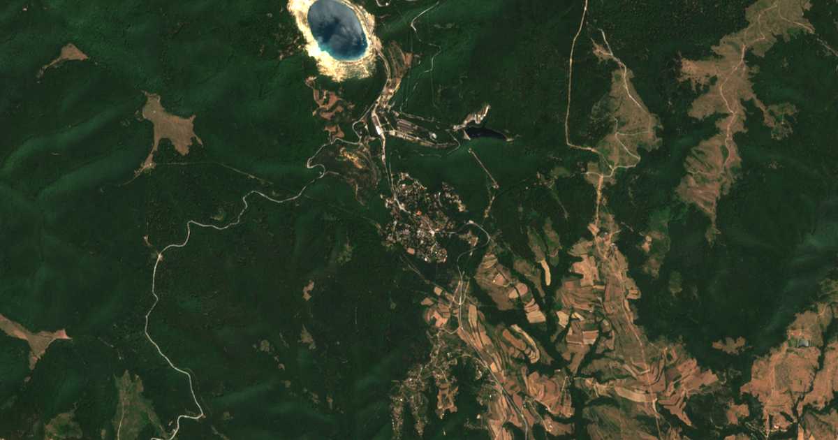 Carte satellite de Panagyurski kolonii