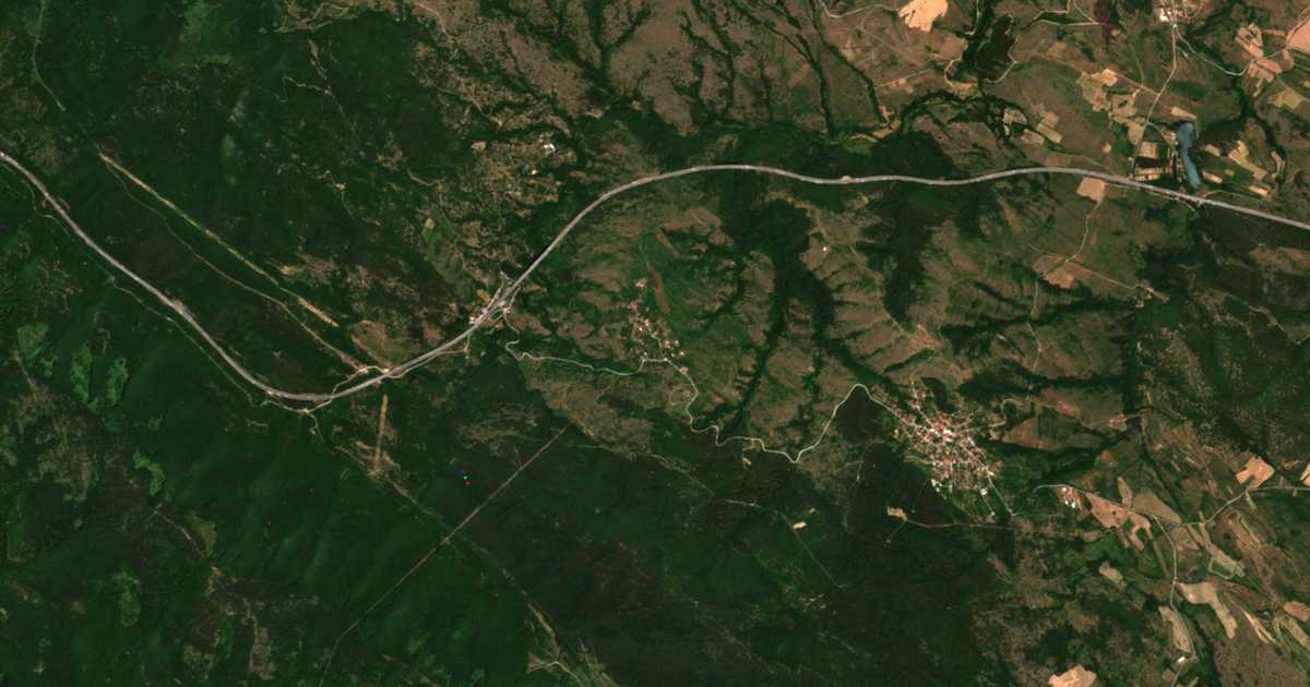 Carte satellite de Gorno vǎršilo