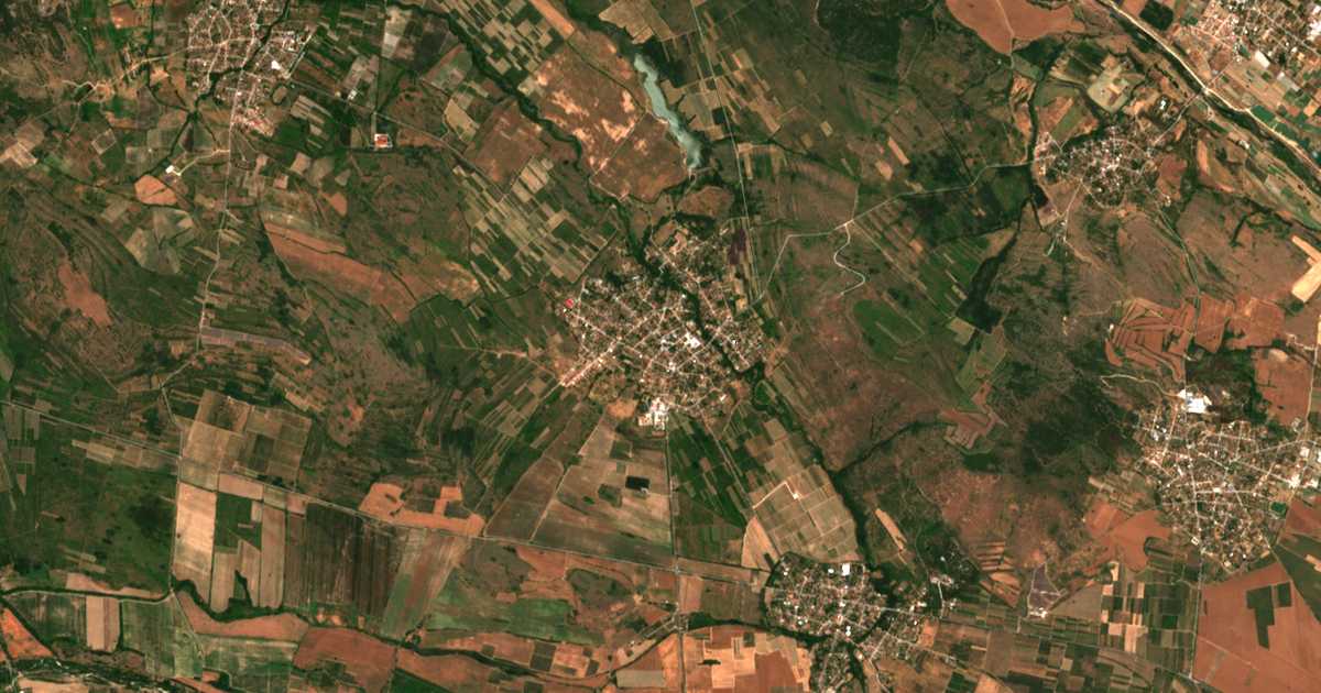 Carte satellite de Karabunar