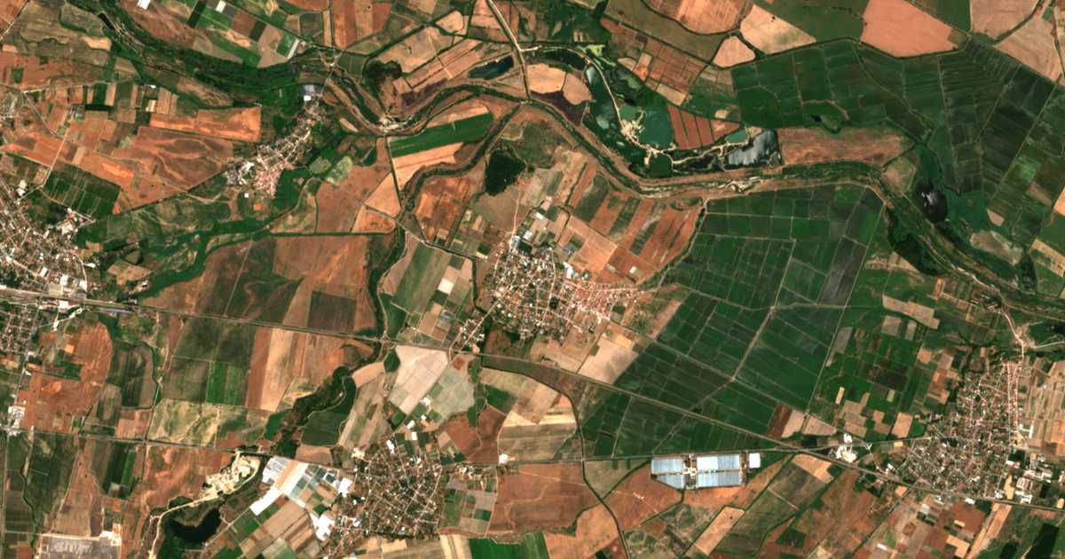 Carte satellite de Kovachevo