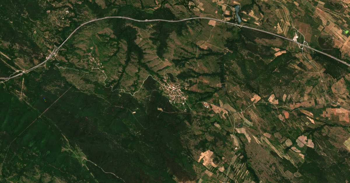 Carte satellite de Slavovitsa