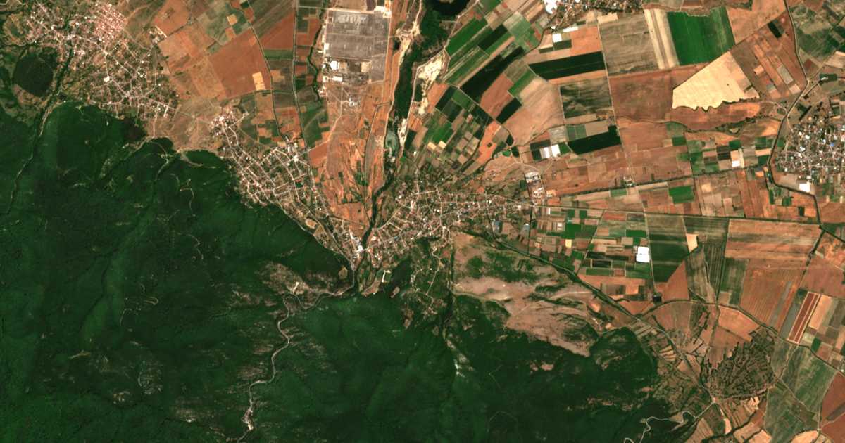 Carte satellite de Vetren Dol
