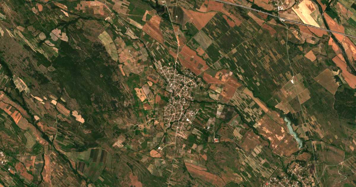 Carte satellite de Vinogradets