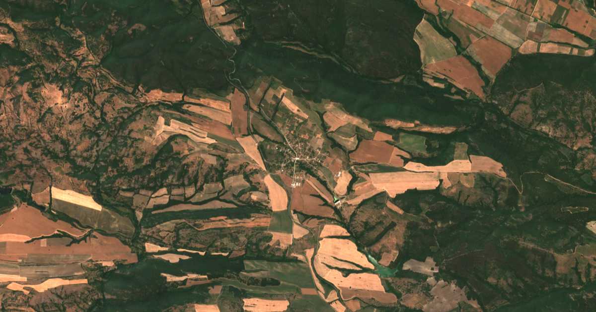 Carte satellite de Djulevo