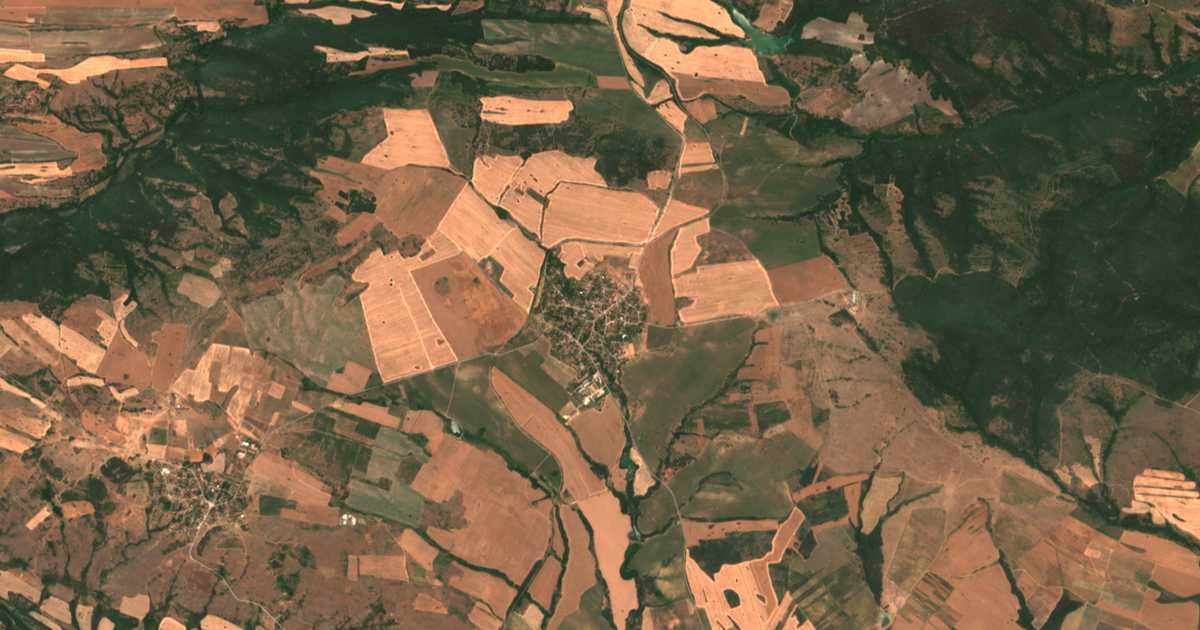 Carte satellite de Smilets