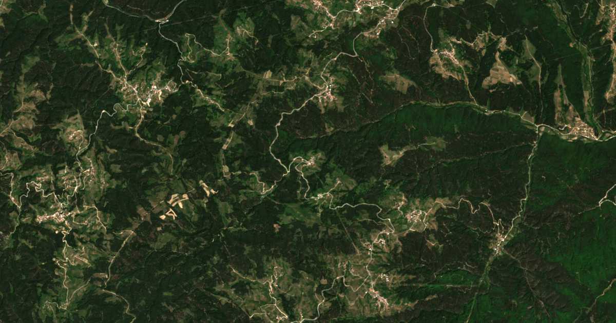 Carte satellite de Butreva