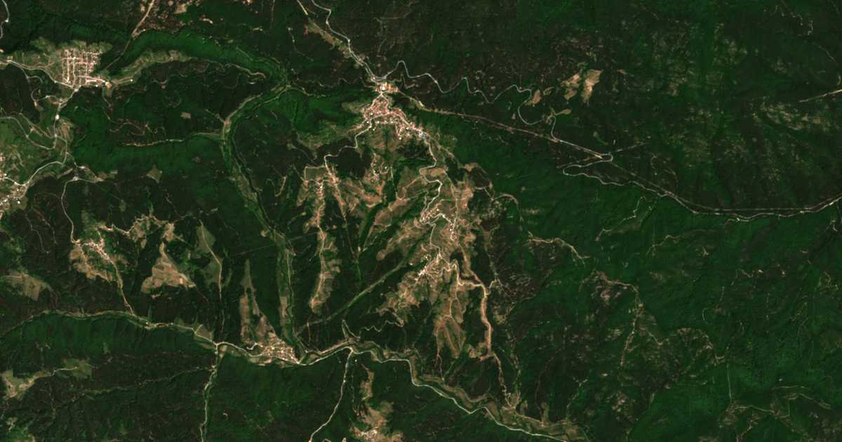 Carte satellite de Dolna Dǎbeva