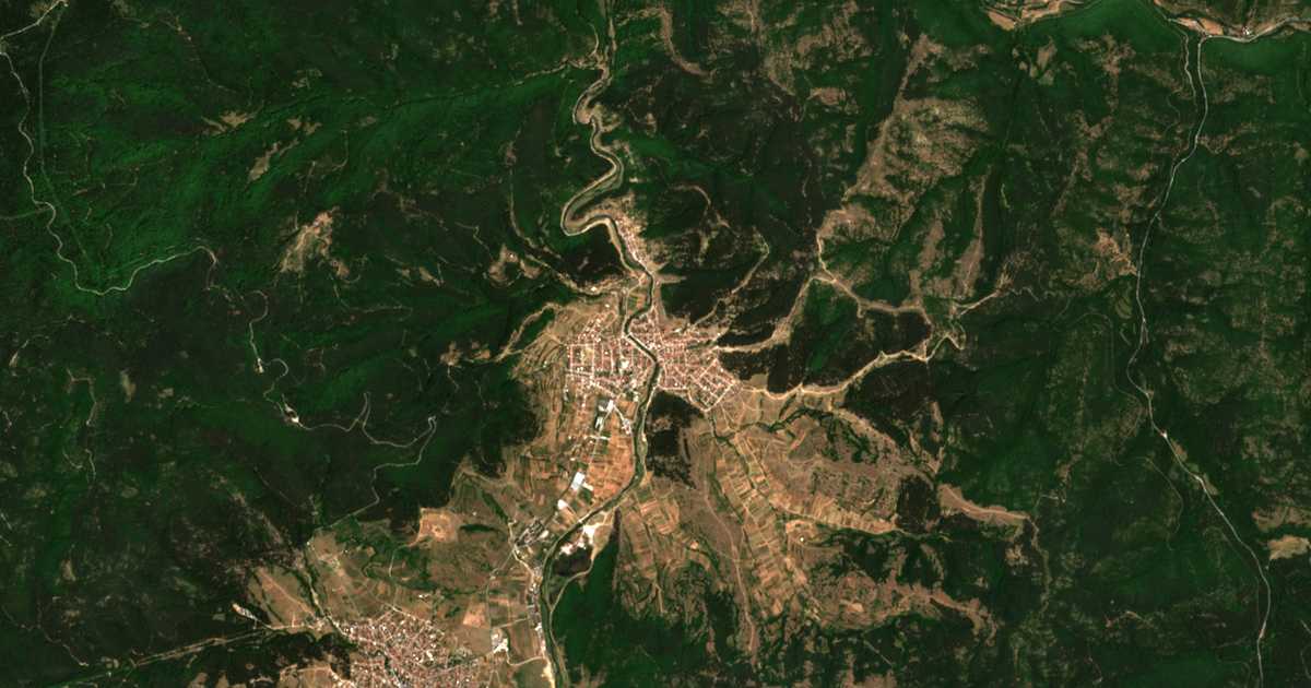 Carte satellite de Draginovo
