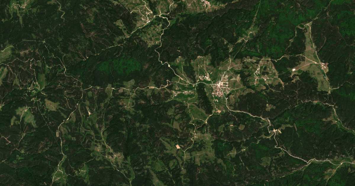 Carte satellite de Gorna Birkova