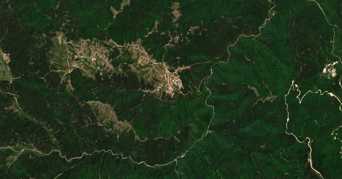 Carte satellite de Graševo