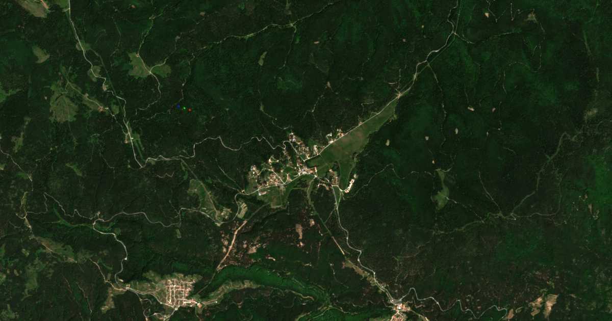 Carte satellite de Yundola