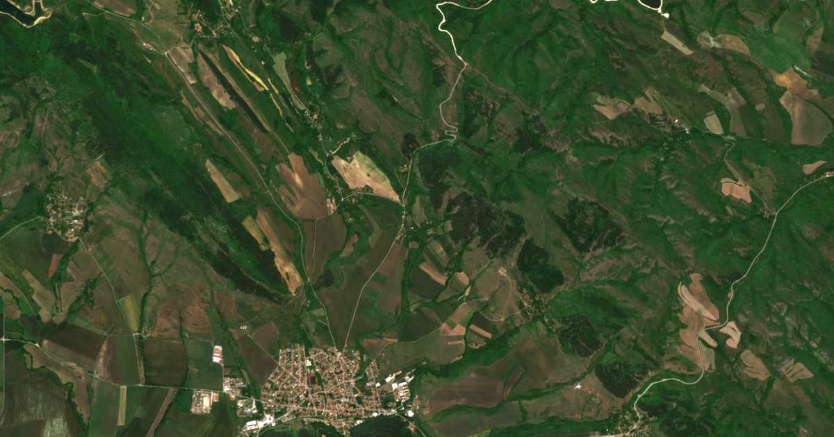 Carte satellite de Arzan