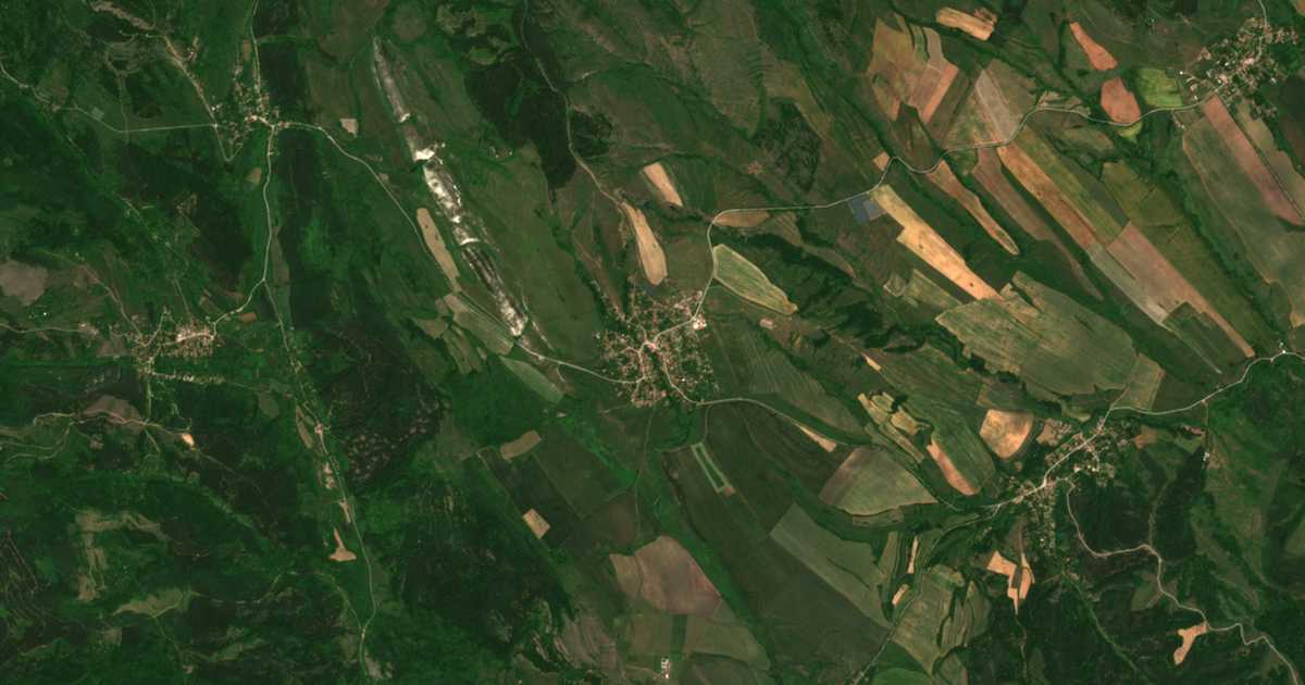Carte satellite de Kosharevo