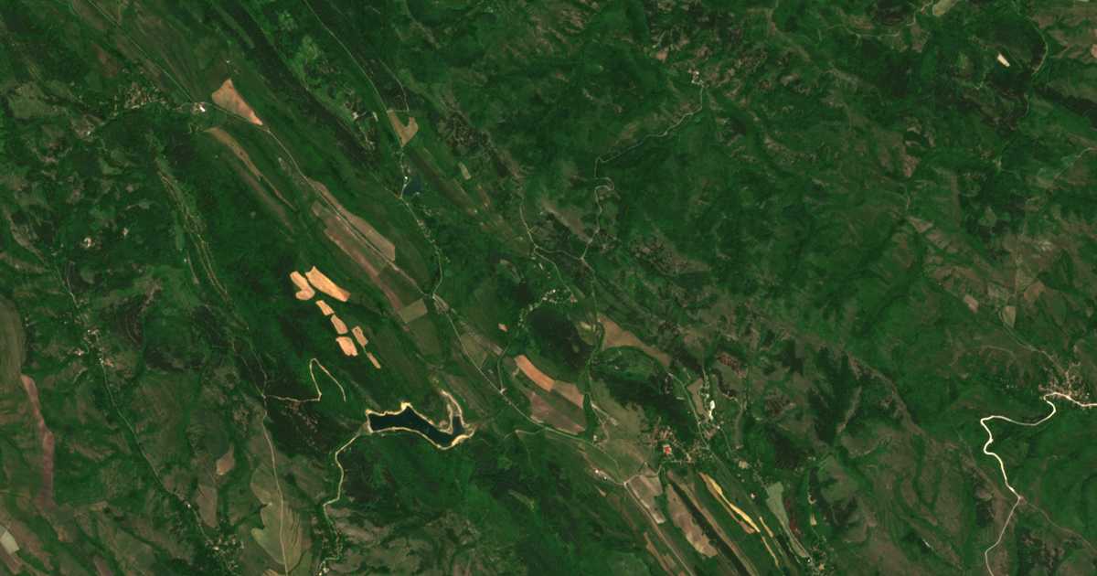 Carte satellite de Krasava