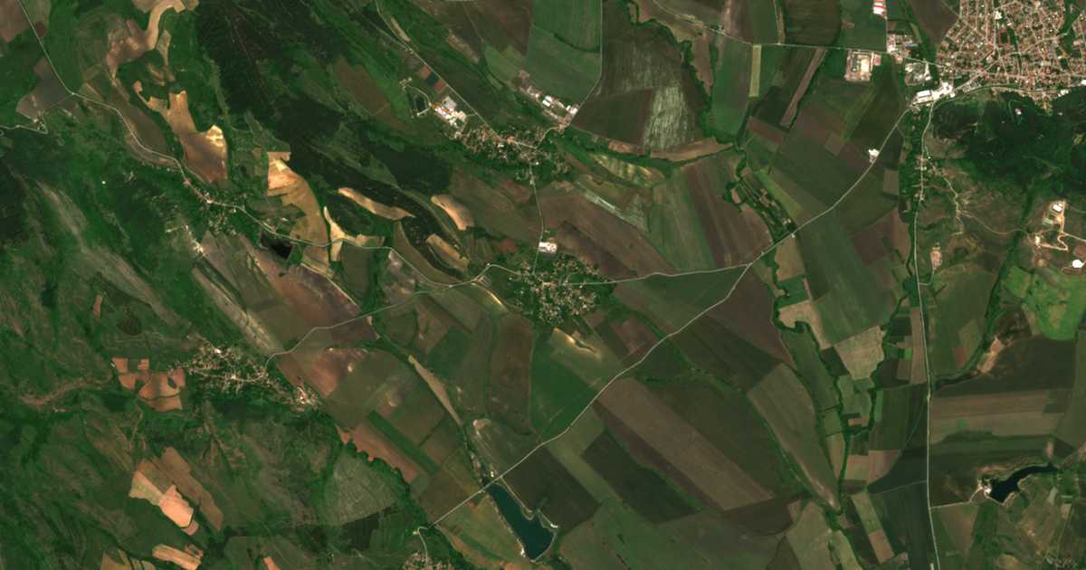 Carte satellite de Rezhantsi