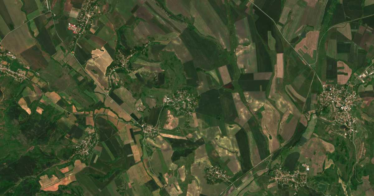 Carte satellite de Velkovci