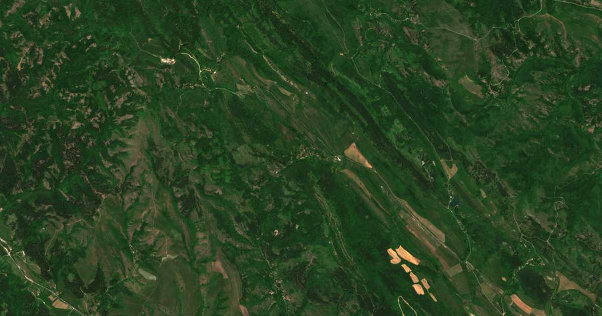 Carte satellite de Yaroslavtsi