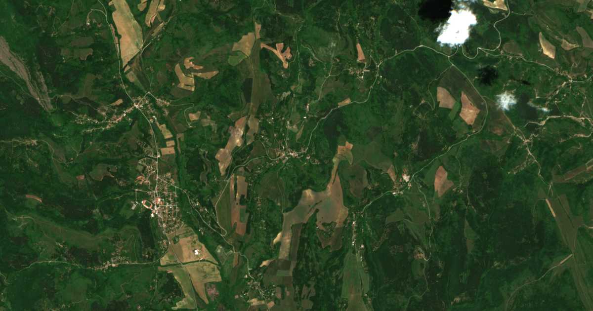 Carte satellite de Kosacha