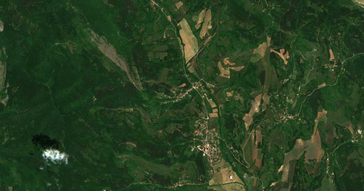Carte satellite de Sirishtnik