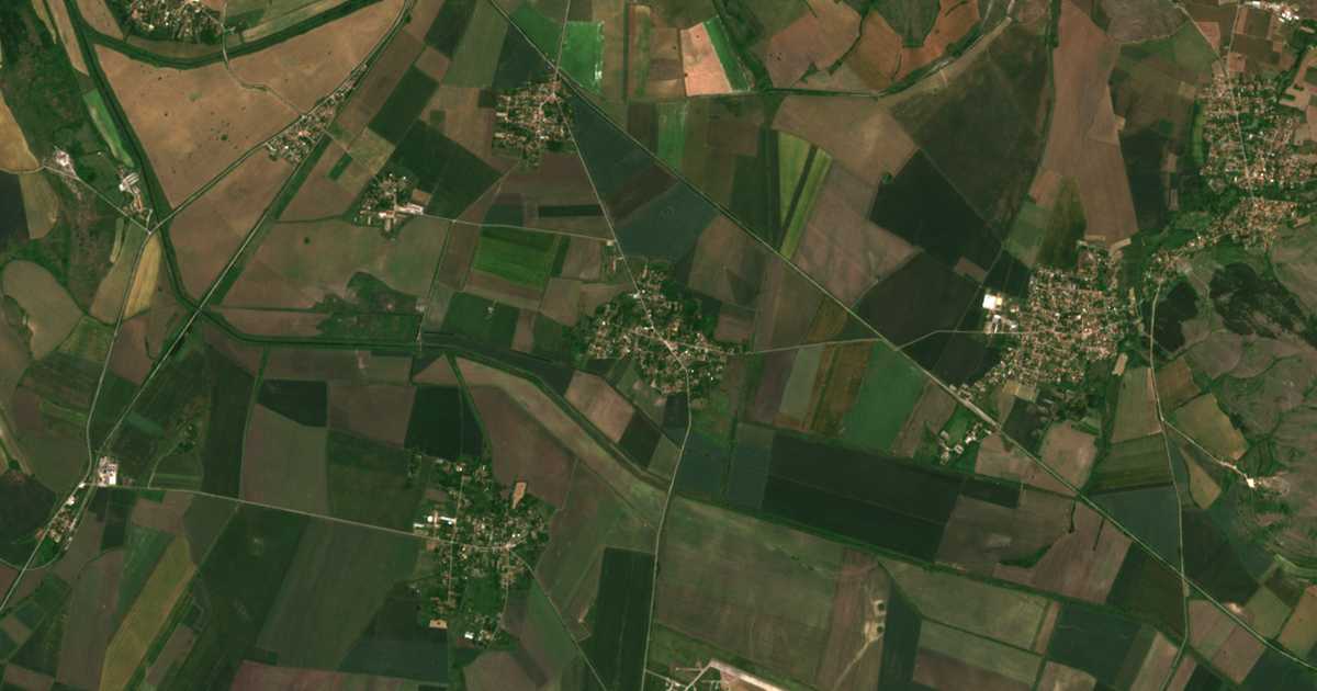 Carte satellite de Boboraci