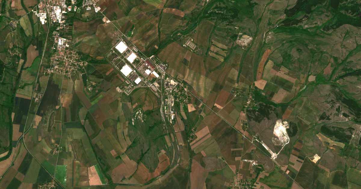 Carte satellite de Chervena Mogila
