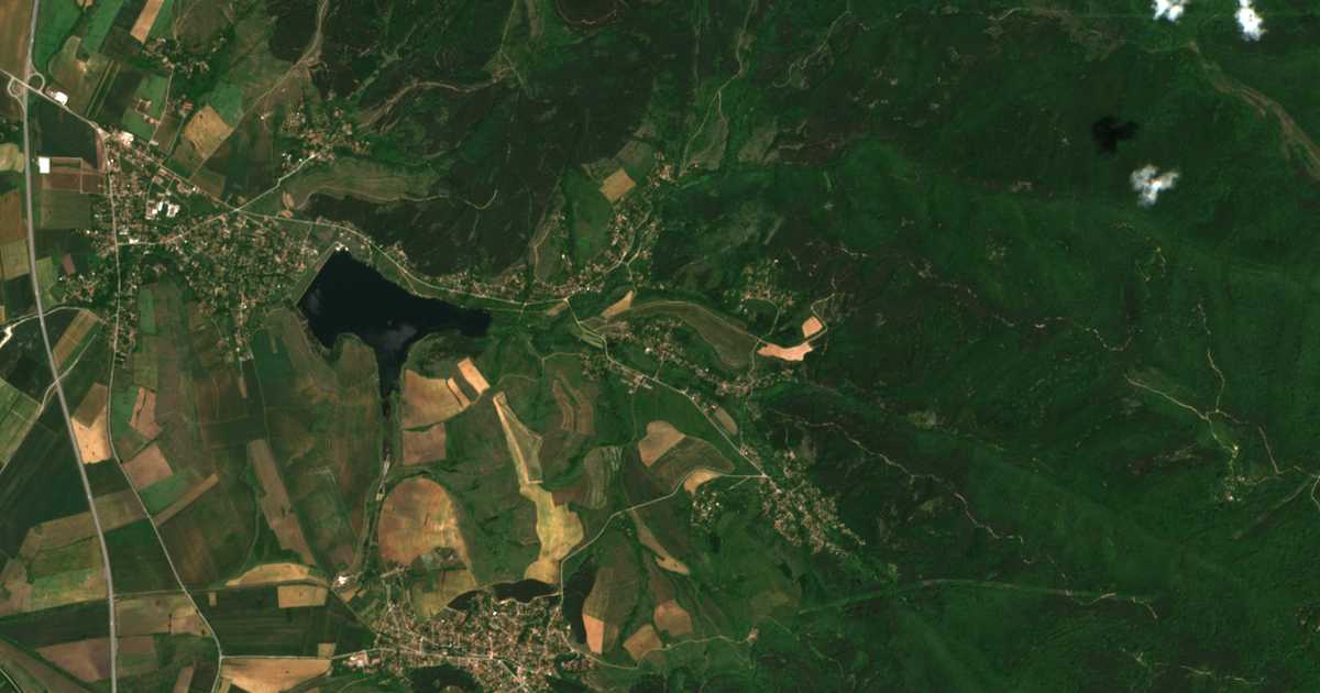 Carte satellite de Gorna Dikanya