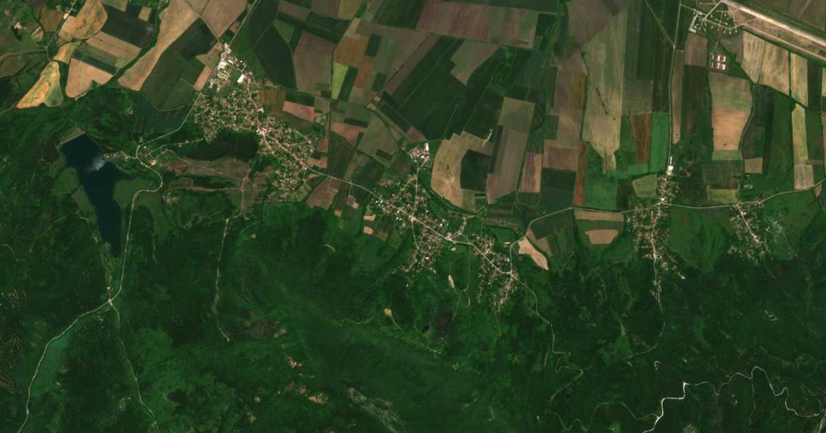 Carte satellite de Klenovik