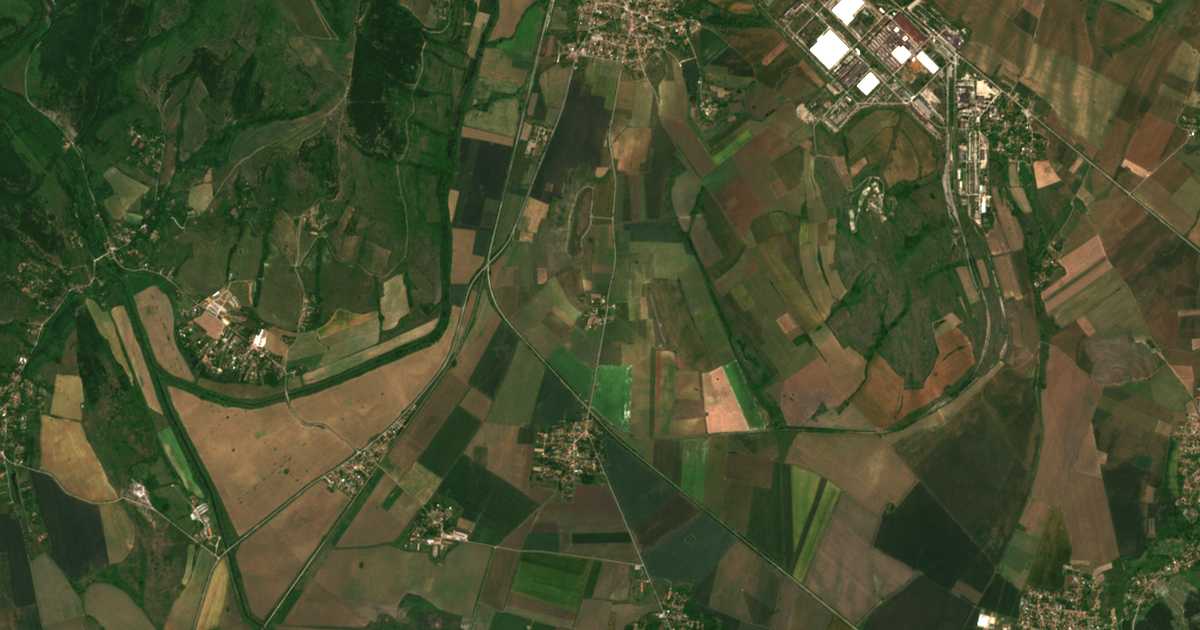 Carte satellite de Kosharite