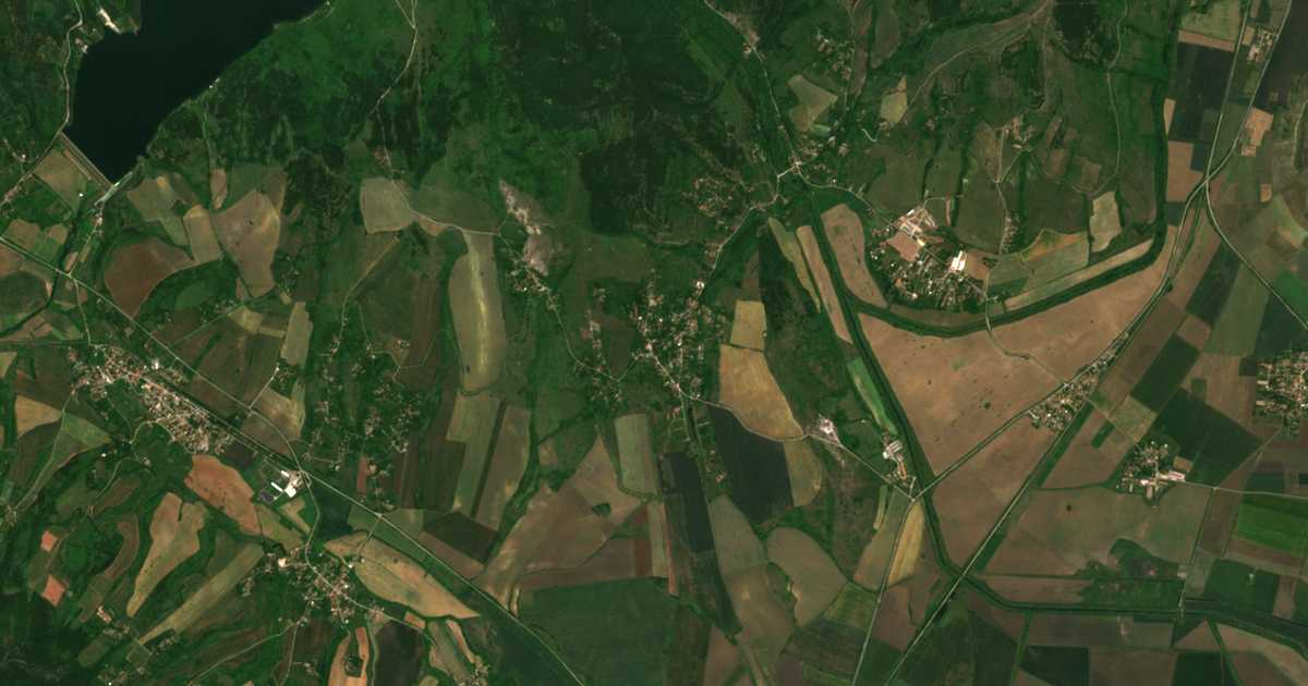 Carte satellite de Potsarnentsi