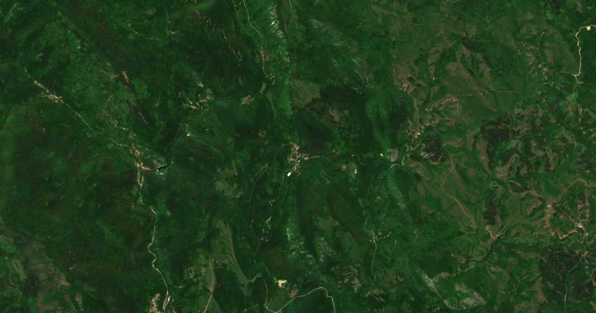 Carte satellite de Bankja