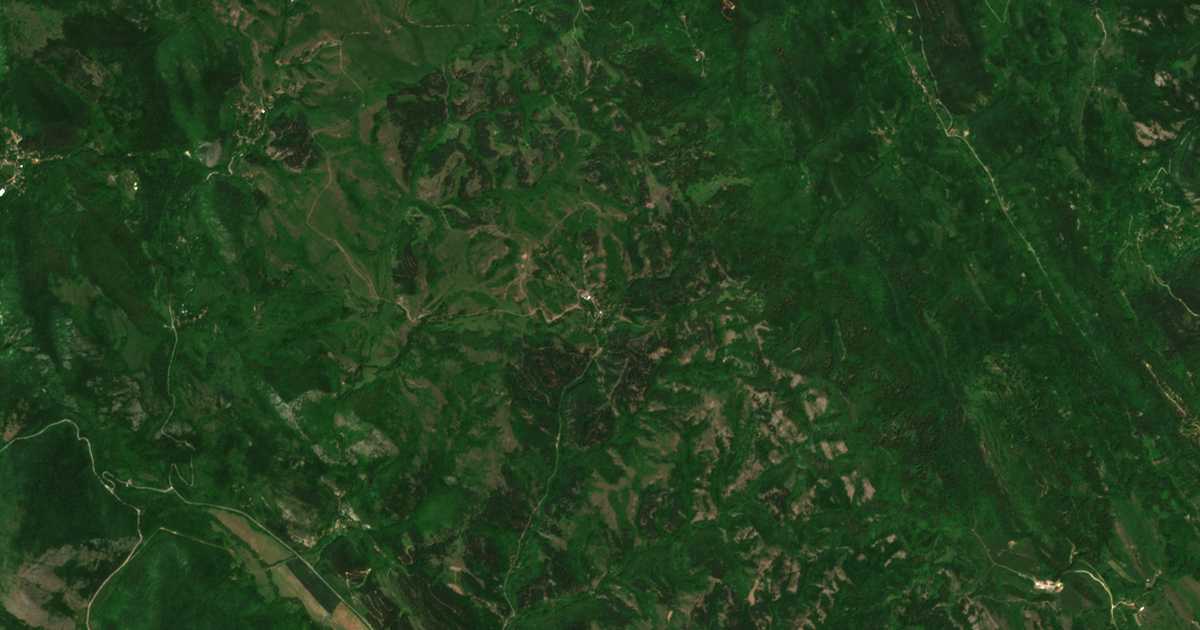 Carte satellite de Butroinci