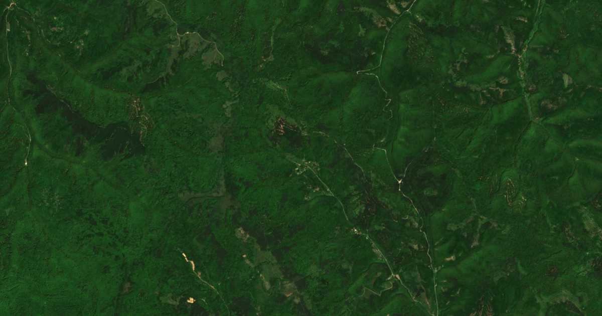 Carte satellite de Gorna Melna