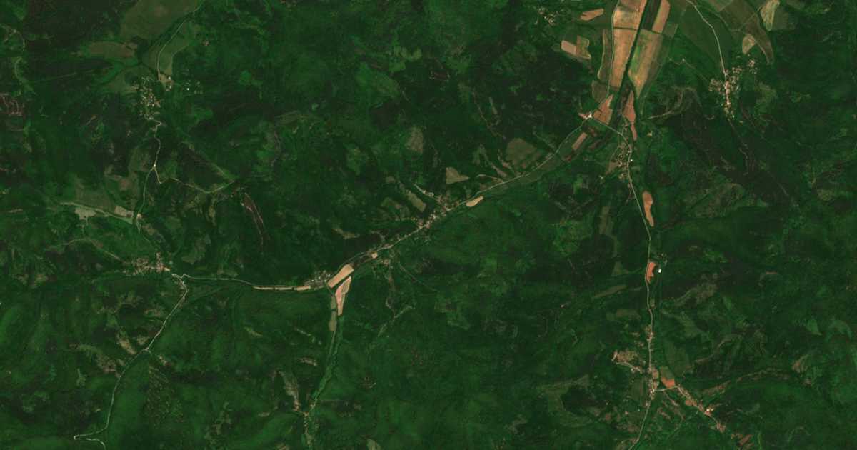 Carte satellite de Kosturintsi
