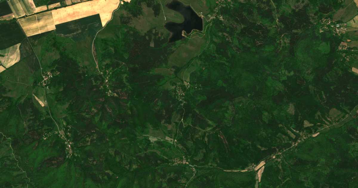 Carte satellite de Leshnikovtsi