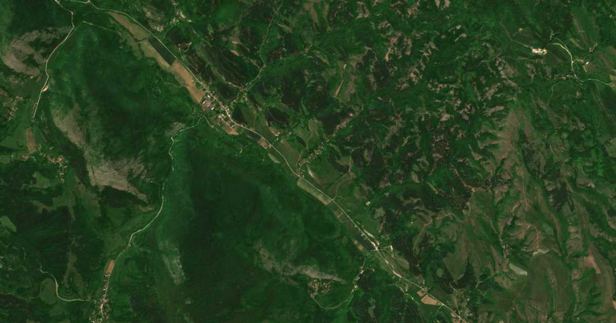 Carte satellite de Mraketintsi