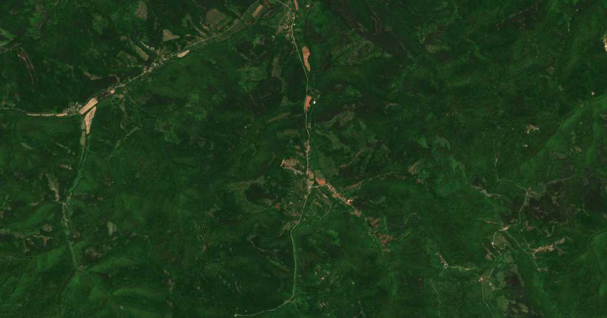 Carte satellite de Mramor