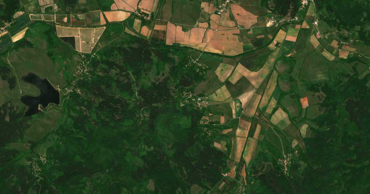 Carte satellite de Radovo
