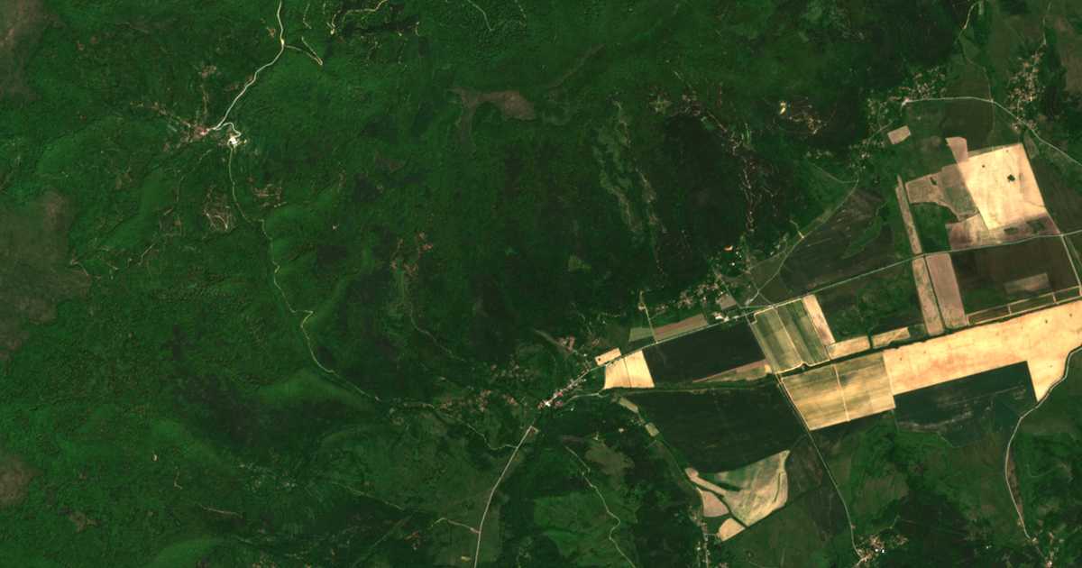 Carte satellite de Strezimirovci