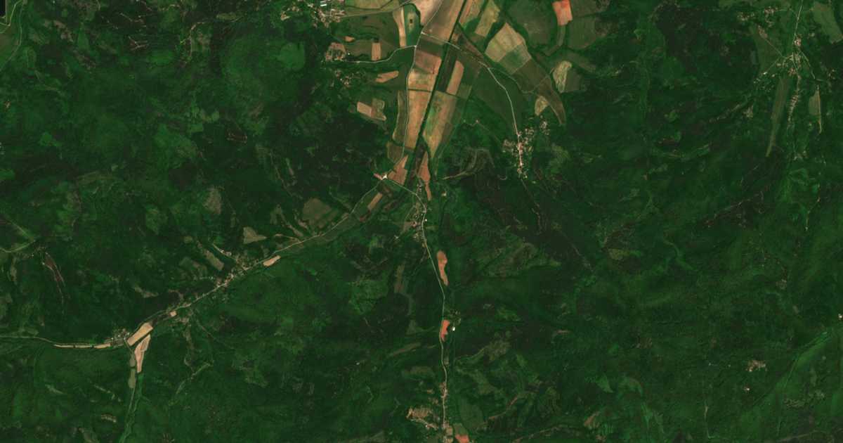 Carte satellite de Vukan