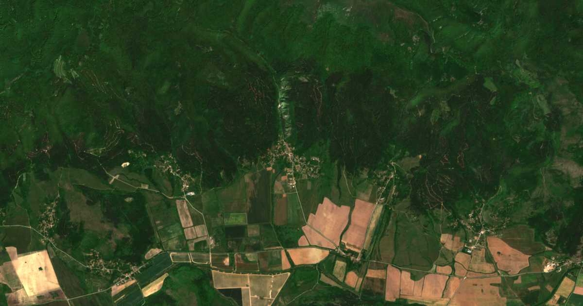 Carte satellite de Zelenigrad