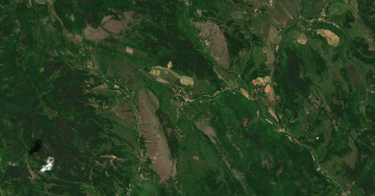 Carte satellite de Elovdol
