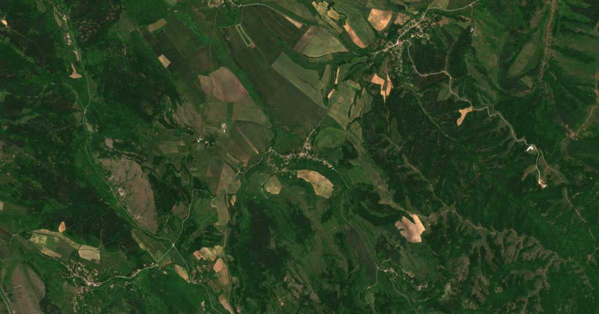 Carte satellite de Gabrovdol