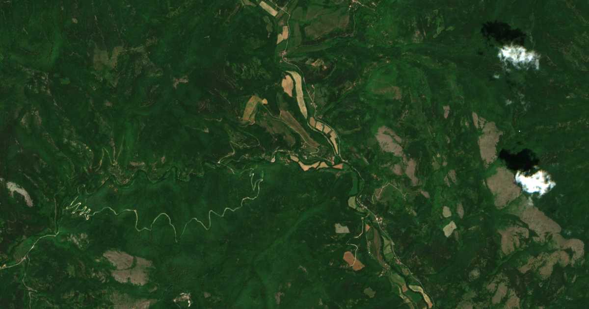 Carte satellite de Kalotintsi