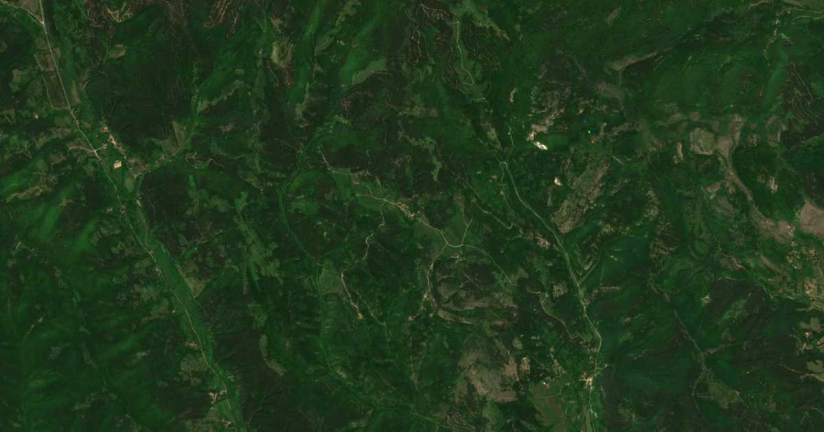 Carte satellite de Odranitsa