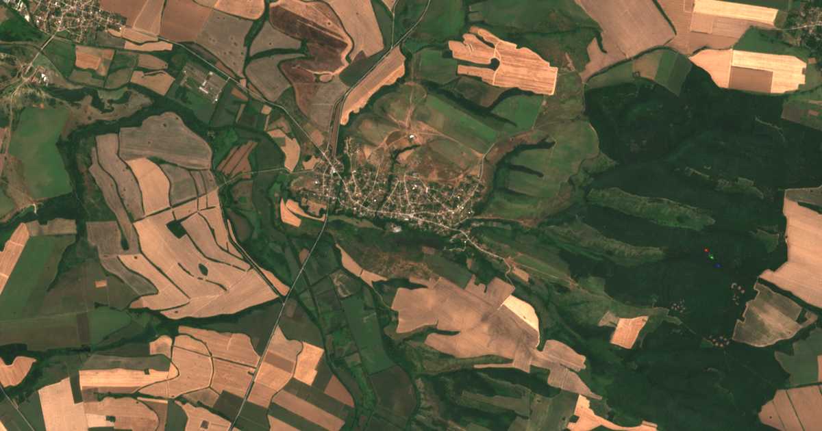 Carte satellite de Radomirtsi