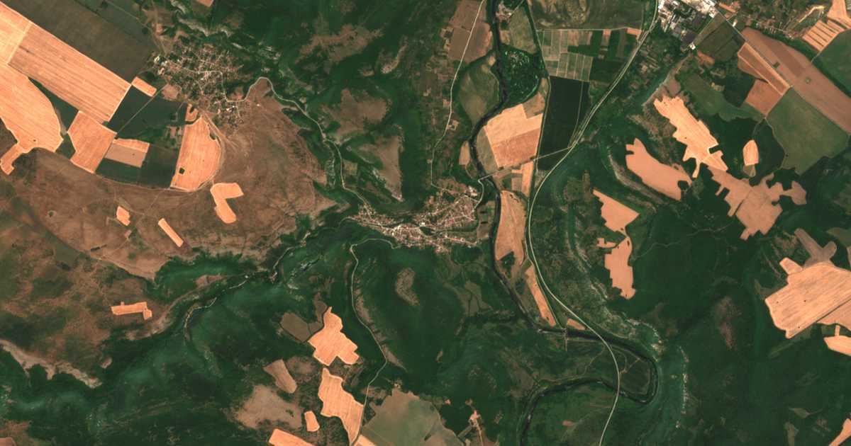 Carte satellite de Reselets
